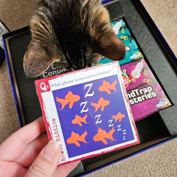 OUTSET MEDIA MINDTRAP Game of Logic and BRAINTEASERS - Opened but‎ Never Used - Picture 9 of 15